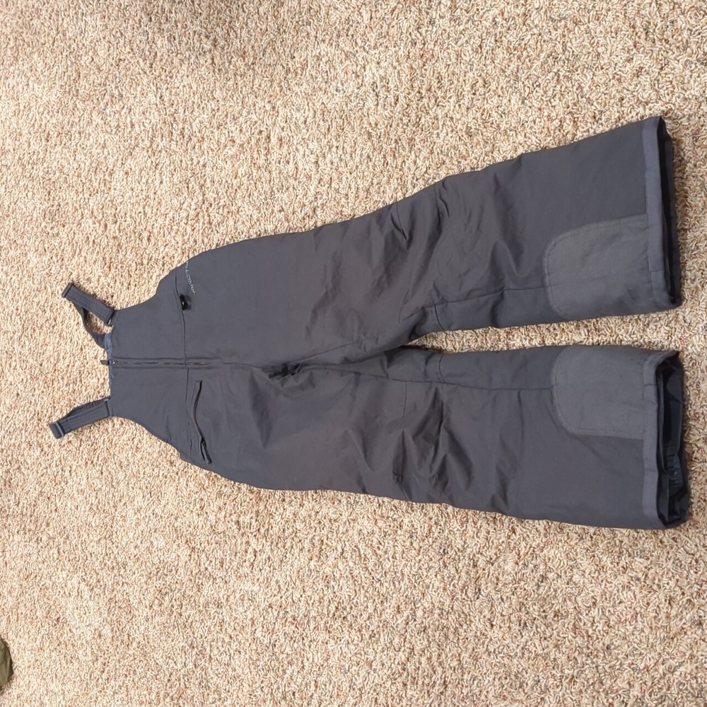 Arctix Ski snow pants bibs gray youth size XL snowboard